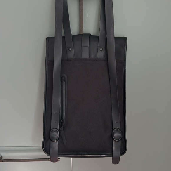 Rains Backpack Mini. Cute commuter backpack, water resistant. Used condition. - Picture 5 of 10